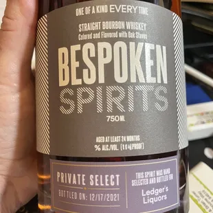 one of Ed &amp; Austin's picks!!  Delicious. Only 60 bottles made!!