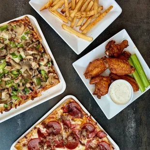 fried chicken, chicken wings and fried chicken, bbq chicken, bbq wings, fried chicken wings, chicken, chicken wings, poultry, food