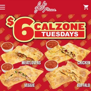 Tuesdays Special $6