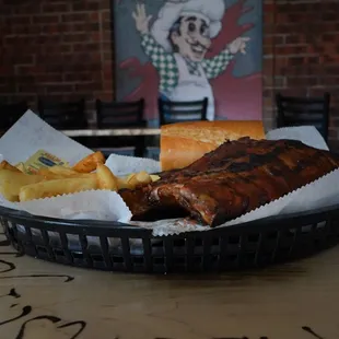 Must try our Ribs drenched in Bob&apos;s homemade BBQ sauce. They won&apos;t disappoint!