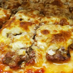 pizza, food