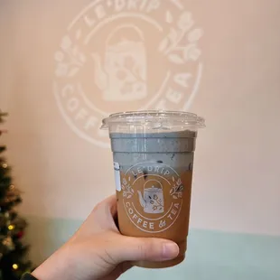 new drink! salted sesame bac siu