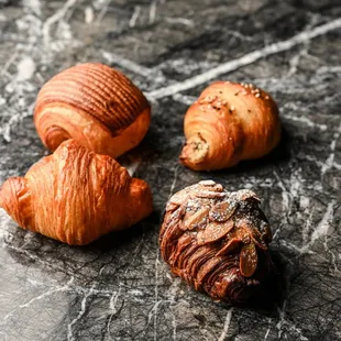 Mini assorted croissants from Love Croissants