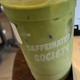 Iced Matcha Latte