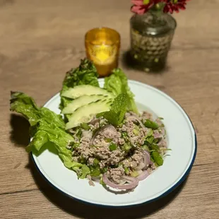 Larb Ground Pork.