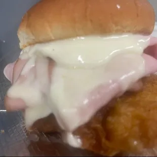 Chicken cordon blue!