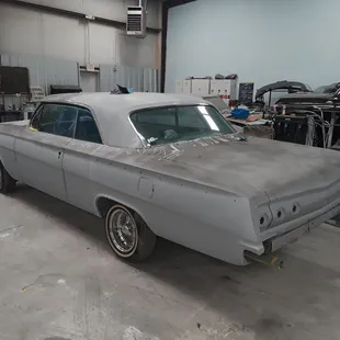 Starting this 62 Impala complete restoration