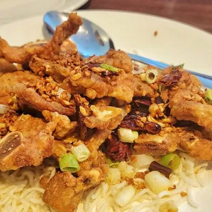 Salt and pepper pork chops