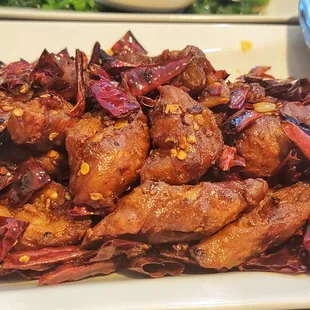 Fried Pork intestines