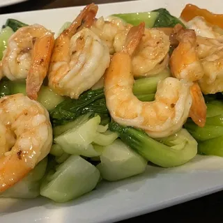 Shrimp with Seasonal Vegatable