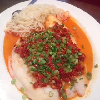 Chopped Chili Flounder Filet
