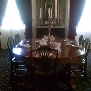 The dining hall.
