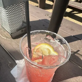 Chillón with cherry