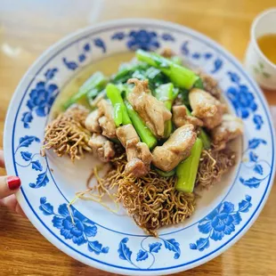 Tossed noodles! Yumm