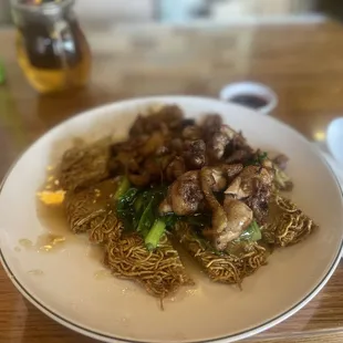 Chicken Cake Noodle