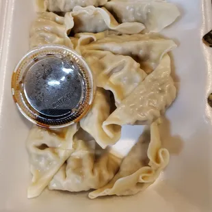 Steamed dumplings