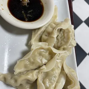 Steamed dumplings
