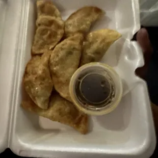 Pan Seared Pork Dumplings