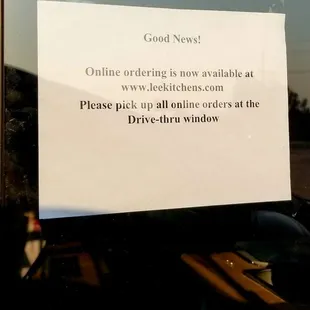 Online ordering available!