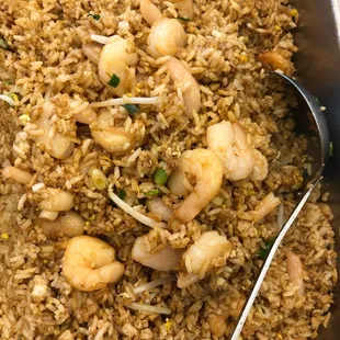 Shrimp fried rice
