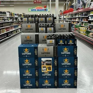 Great liquor aisle