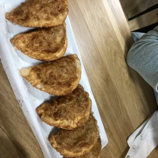 a plate of fried food