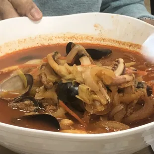a bowl of soup