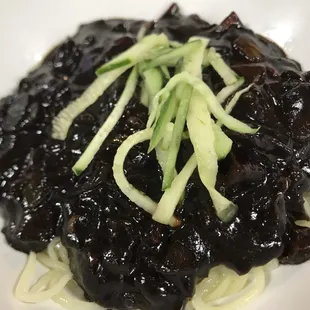 Black bean noodles