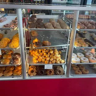 a variety of doughnuts