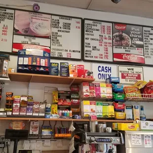 Cash only