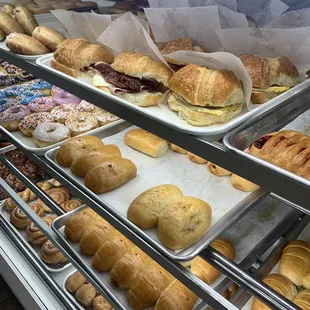 a variety of pastries