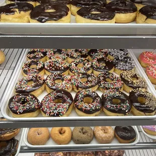 donuts, dough desserts, food