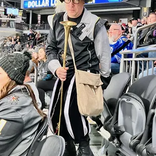 The town crier is affable but annoying.