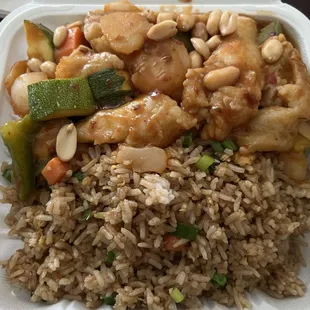 Kung Pao Fish Fillet Lunch Special