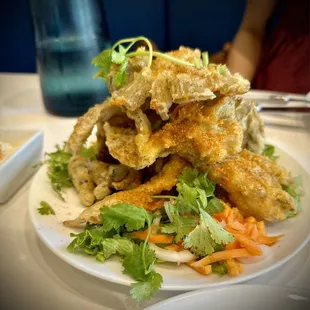 Fried Oyster Mushrooms