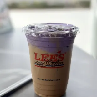 Ube Vietnamese Iced Coffee