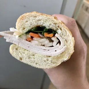 Vegetarian bahn mi