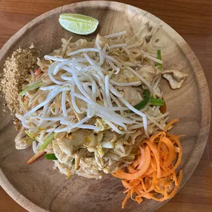 Chicken pad Thai