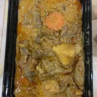 Massaman Curry with Beef
