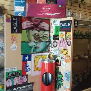 A little corner of the shop.