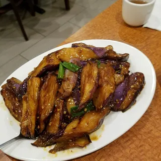 Eggplant in Garlic Sauce