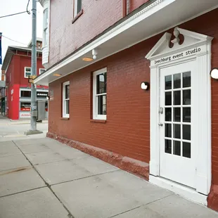 Leechburg Event Studio - enter through the side door