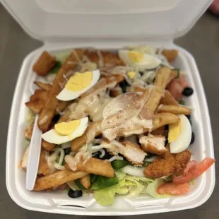 Fried Chicken Salad