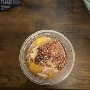 Peach cobbler