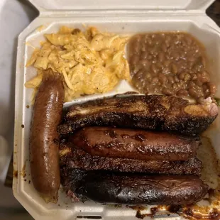 Dinner plate choose two meats and two sides