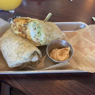 Breakfast burrito