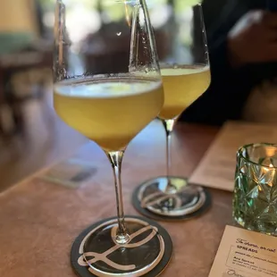 Peach Belini was more champagne than anything