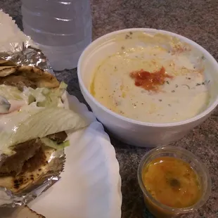 Hummus is outstanding!