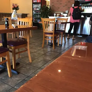 Inside of Lee's. Nice and clean.