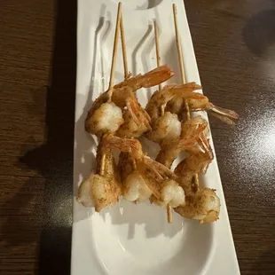 Chicken skewers
